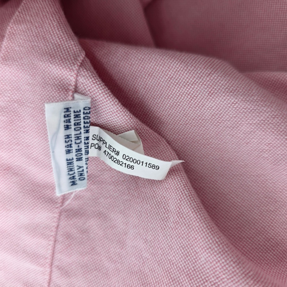 Ralph Lauren Oxford Shirt Mens XXL Heritage Cotton Classic Pink Business Casual - Picture 8 of 12